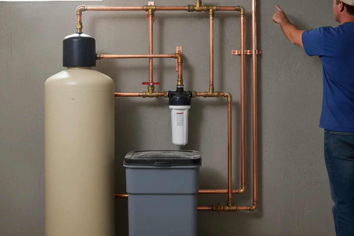 Whole-house water treatment system installed in Hartselle